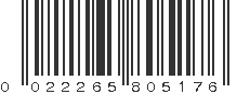 UPC 022265805176