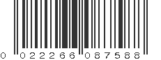 UPC 022266087588