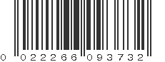 UPC 022266093732