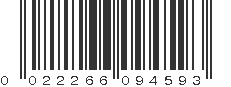 UPC 022266094593