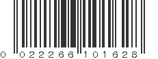 UPC 022266101628