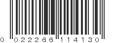 UPC 022266114130