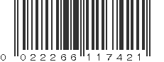 UPC 022266117421