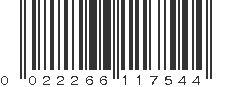 UPC 022266117544