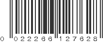 UPC 022266127628