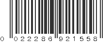 UPC 022286921558