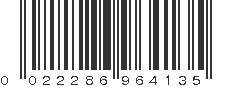 UPC 022286964135