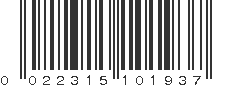 UPC 022315101937