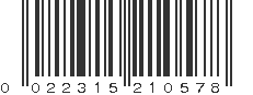 UPC 022315210578