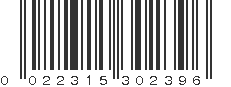 UPC 022315302396