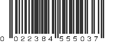 UPC 022384555037