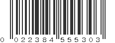 UPC 022384555303