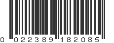 UPC 022389182085