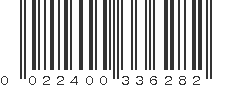 UPC 022400336282