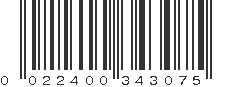 UPC 022400343075