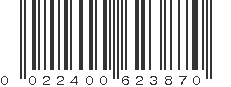 UPC 022400623870