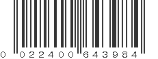 UPC 022400643984