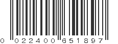 UPC 022400651897