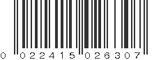 UPC 022415026307