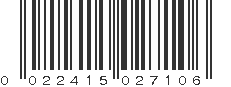 UPC 022415027106