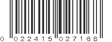 UPC 022415027168