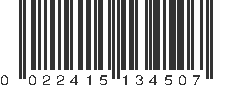 UPC 022415134507