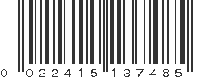 UPC 022415137485