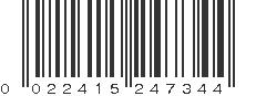 UPC 022415247344