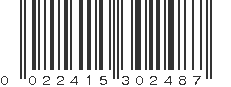 UPC 022415302487