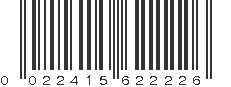 UPC 022415622226