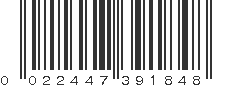 UPC 022447391848