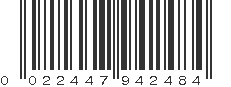 UPC 022447942484