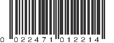 UPC 022471012214