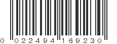 UPC 022494169230