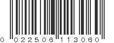 UPC 022506113060