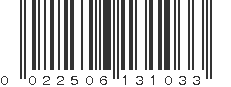 UPC 022506131033