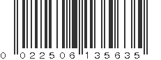 UPC 022506135635