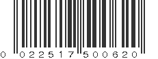 UPC 022517500620