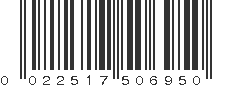 UPC 022517506950