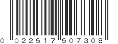 UPC 022517507308