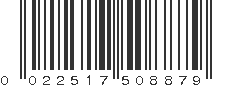 UPC 022517508879