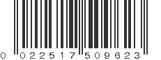 UPC 022517509623