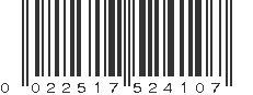 UPC 022517524107