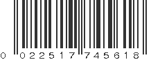 UPC 022517745618