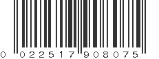 UPC 022517908075