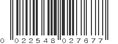 UPC 022548027677