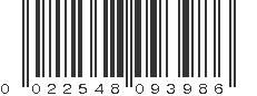 UPC 022548093986