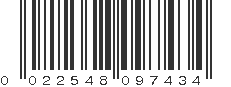 UPC 022548097434