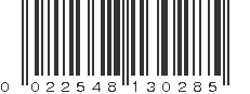 UPC 022548130285