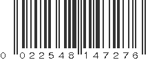 UPC 022548147276